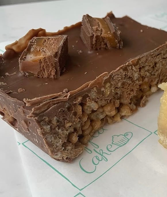 Mars Krispie Slice