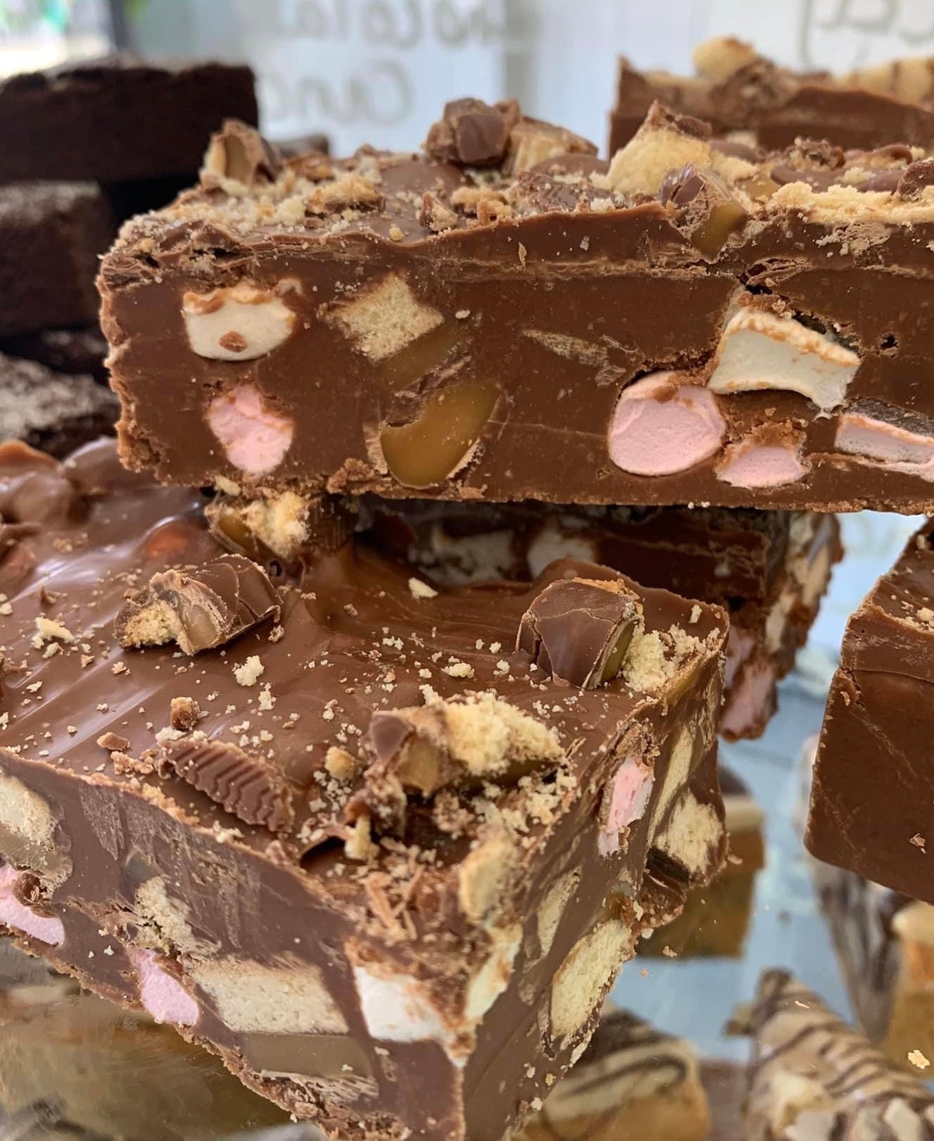 Twix rocky road