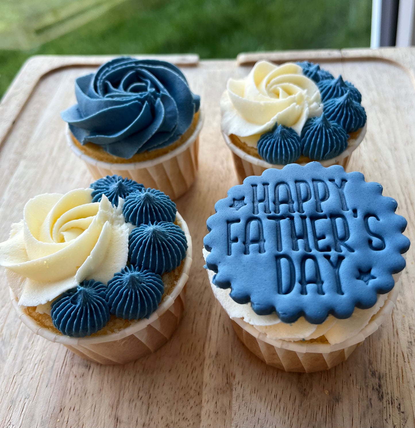 Box 4 Fathers day cupcakes