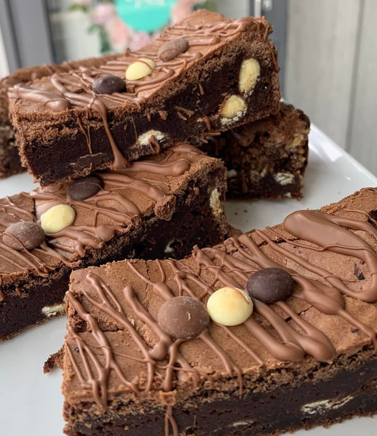 Triple Choc Chip Brownies