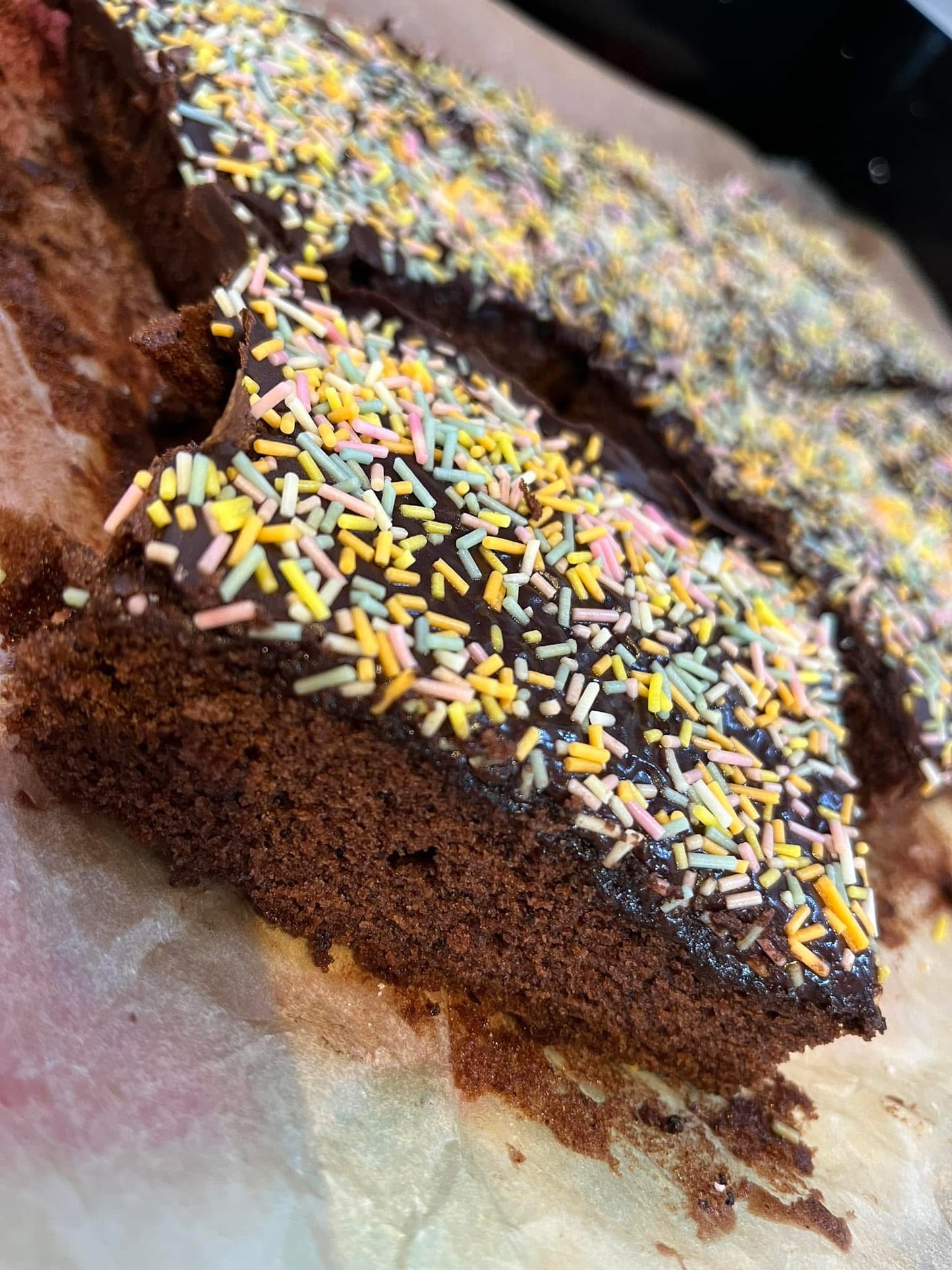 Chocolate old school sponge