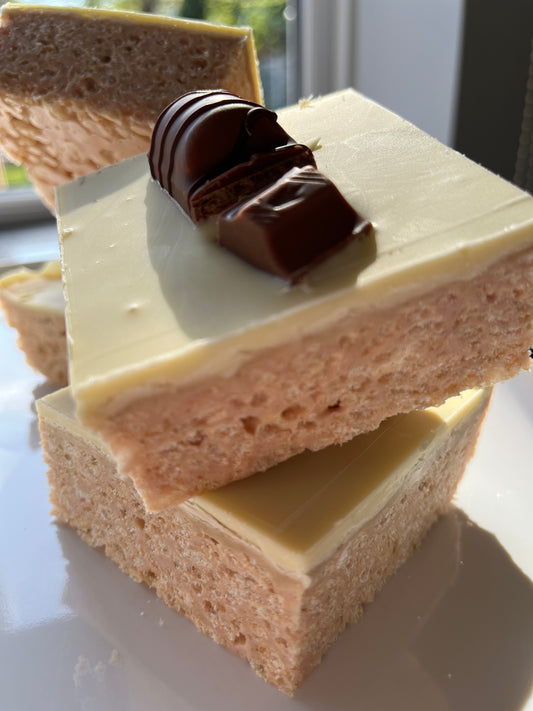 Kinder Krispie Slice